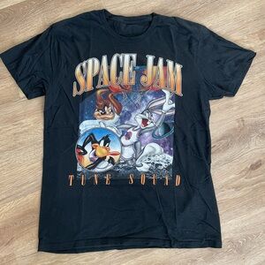 Warner Bros. Space Jam Black Tee